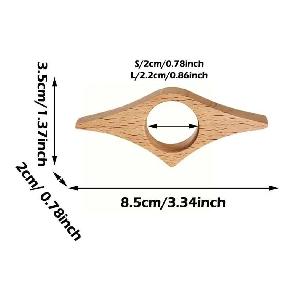 Solid Wooden Thumb Bookmark One Hand Reading Thumb Book Support Book Page Holder Convenient Bookmark Lovers Reading Aids Tools