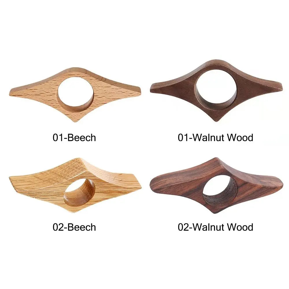 Solid Wooden Thumb Bookmark One Hand Reading Thumb Book Support Book Page Holder Convenient Bookmark Lovers Reading Aids Tools